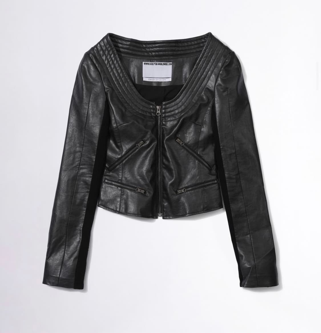 스컬프터 레더 자켓 상품이미지1