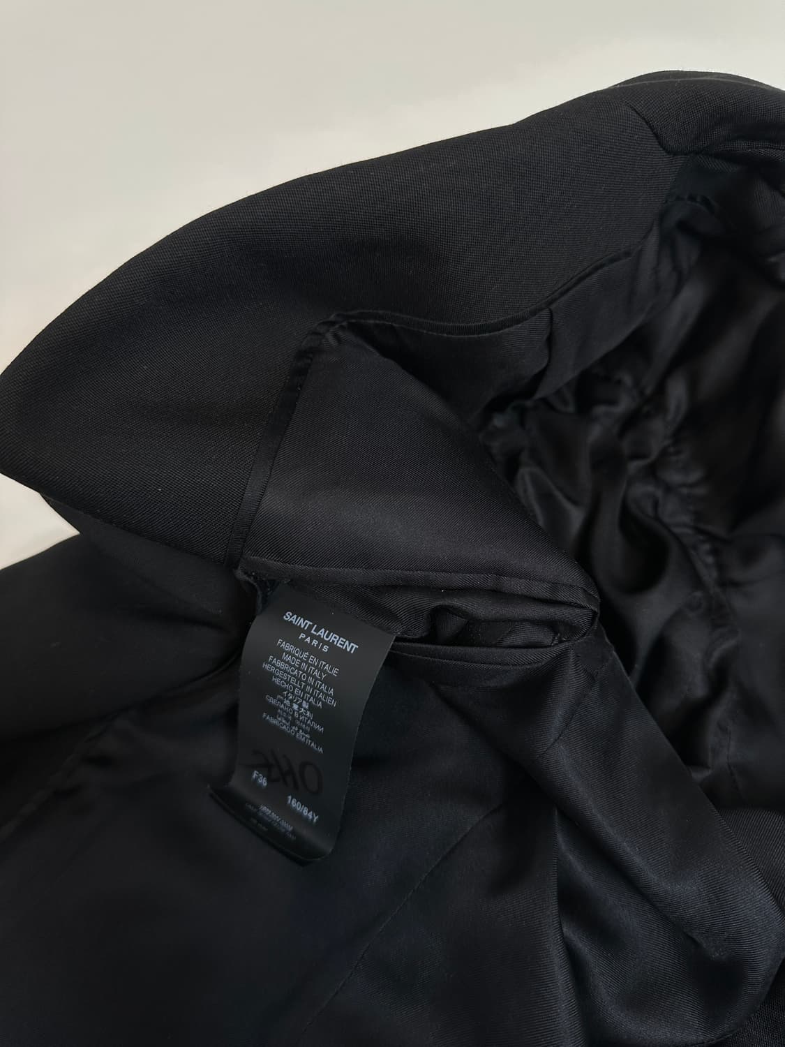 입생로랑 더블 브레스트 자켓 (36) 상품이미지5