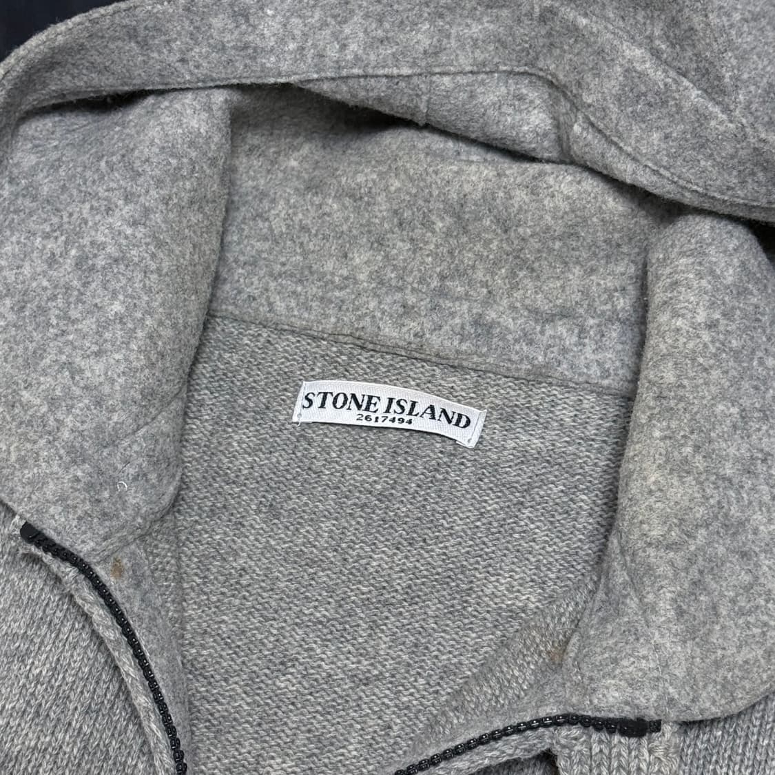 Stone Island AW11 Wool Knit Zip  상품이미지3