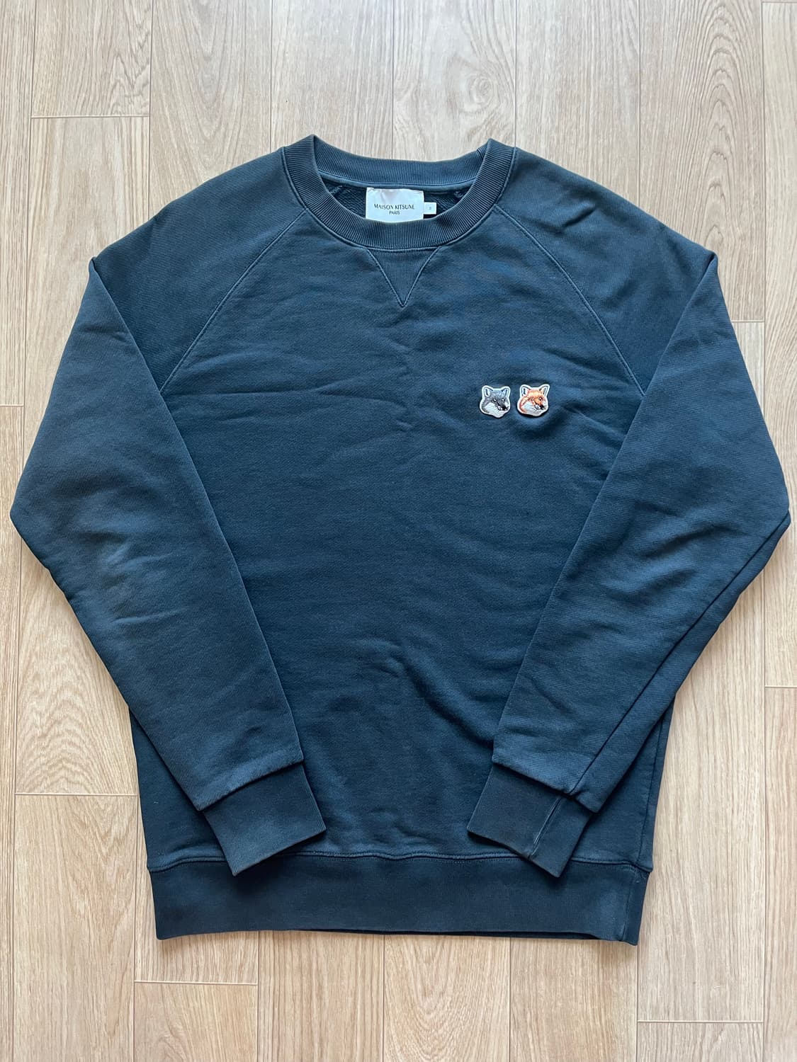 메종키츠네 더블폭스 맨투맨 M 상품이미지1