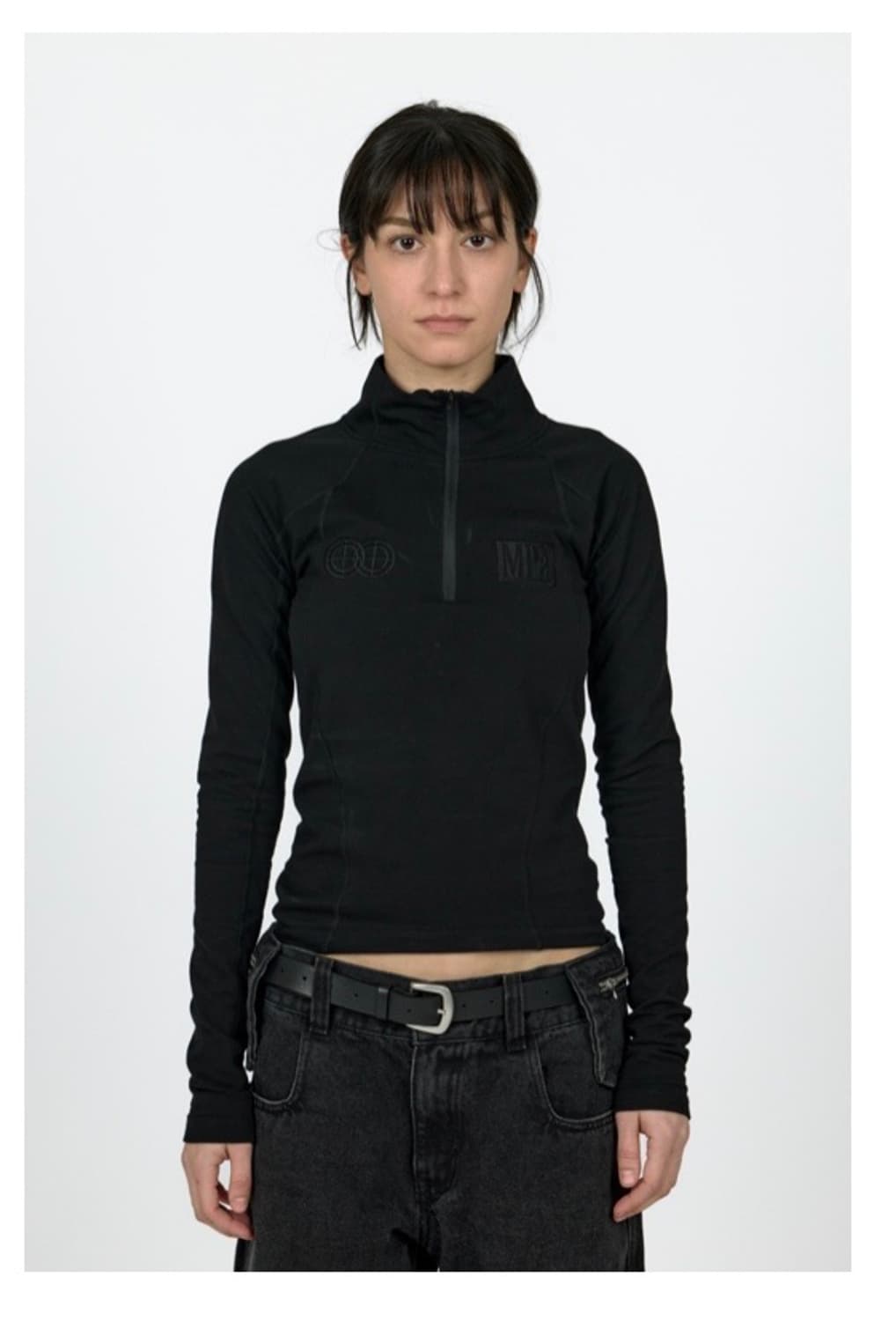 플라스틱프로덕트 MPa 여성 소프트쉘 하프집업 L 판매 상품이미지1