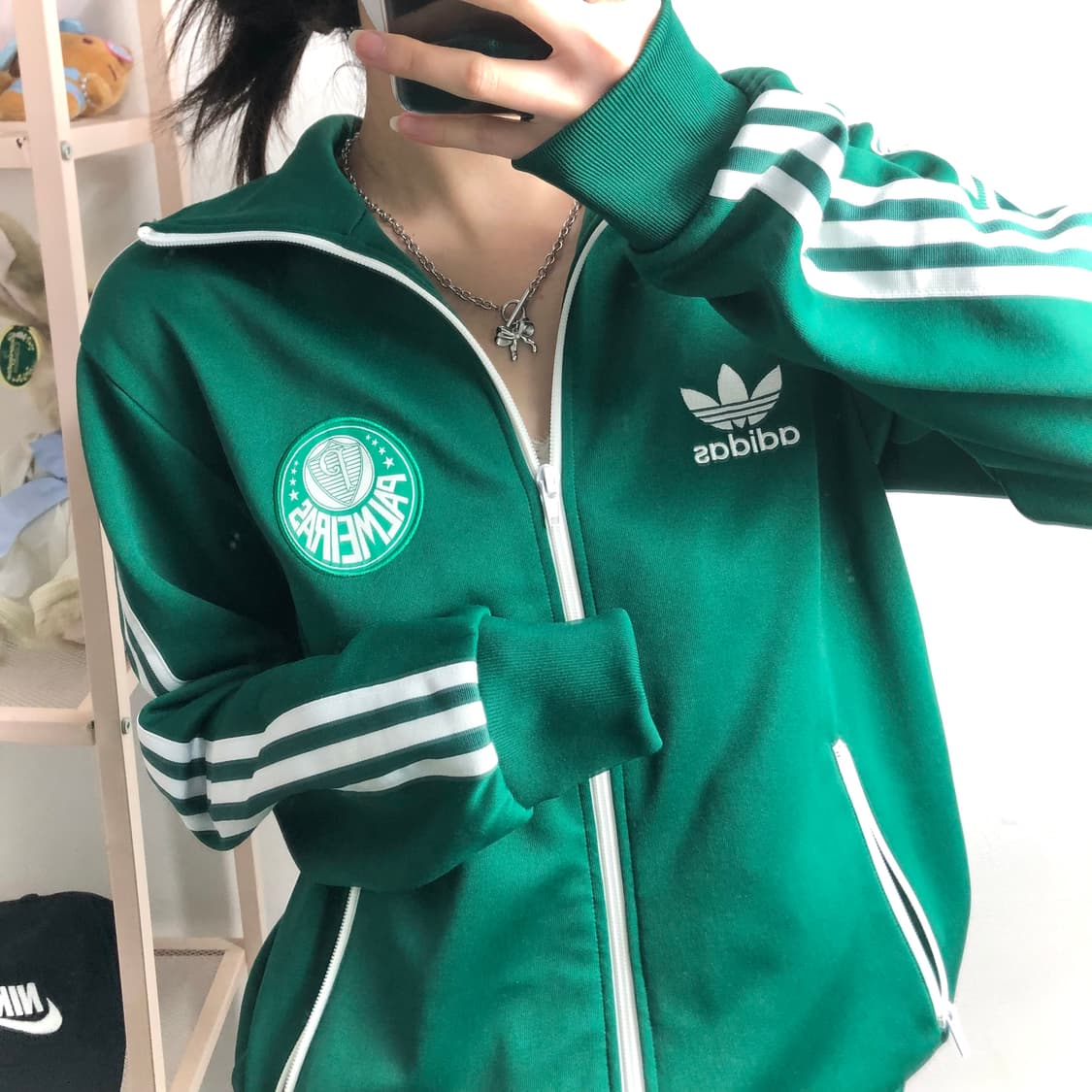 아디다스 00's 올드빈티지 딥그린 축구 져지 상품이미지4