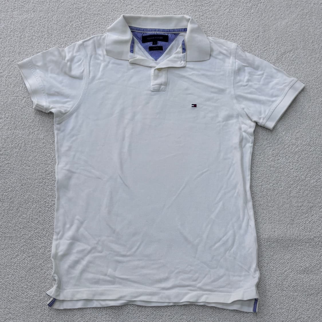 S 타미힐피거 반팔 카라 티셔츠0304E 상품이미지1