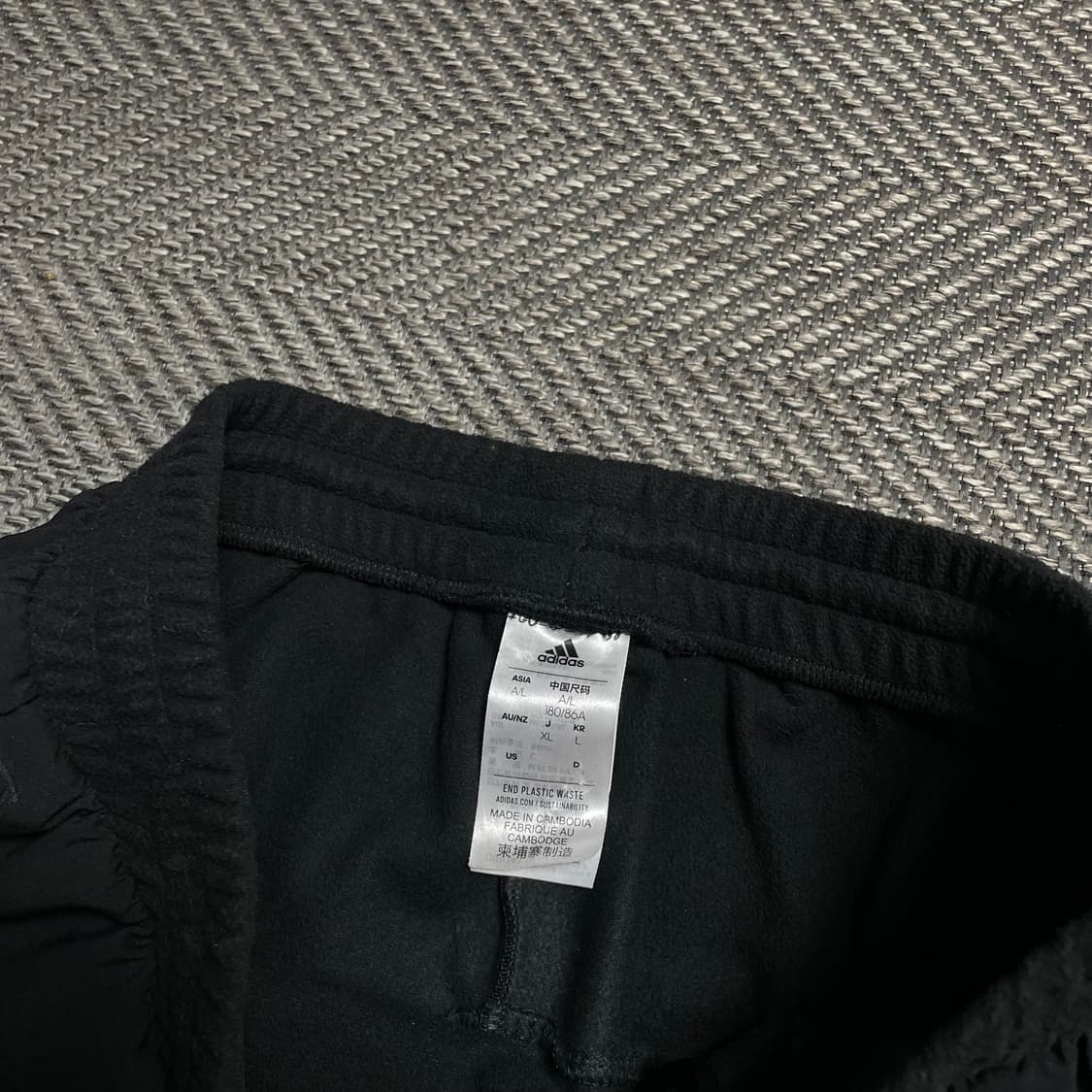 아디다스 신형 배색 디테일 플리스 팬츠o 5287 상품이미지5