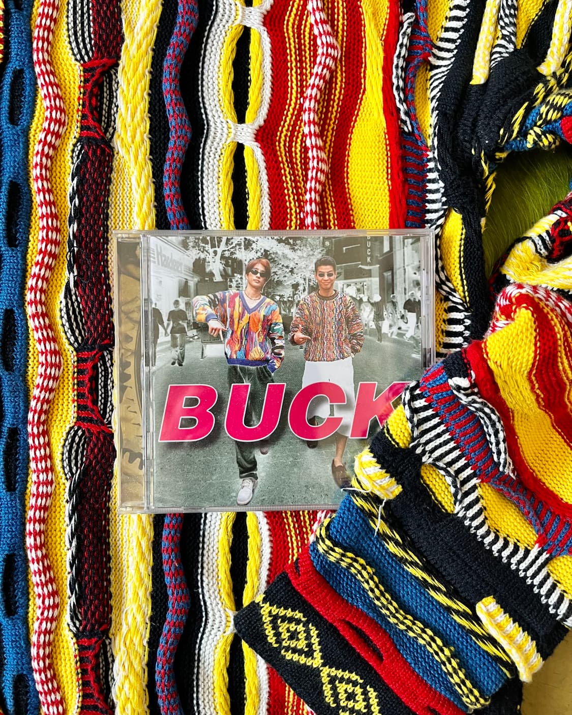 90s COOGI 3D Cable Pattern Knit Sweater 상품이미지4