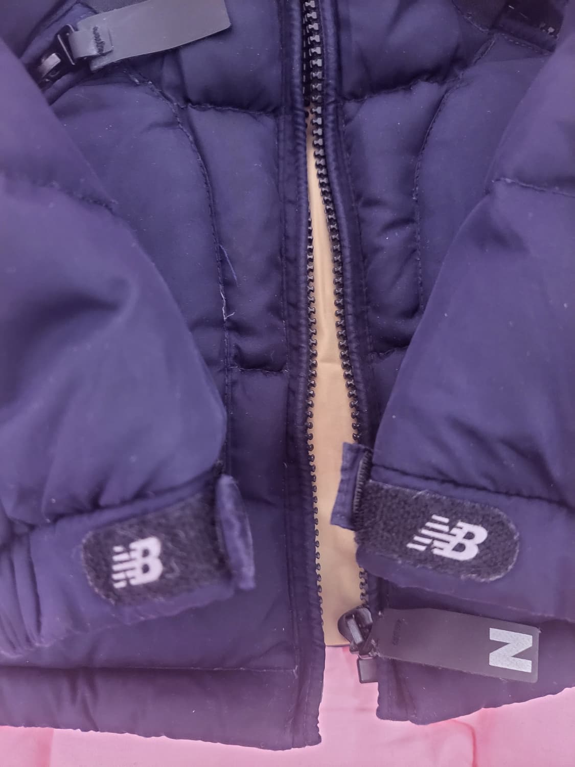 급처상태양호!뉴발란스 키즈 충전재 오리털 패딩아동복 나이키st아디다스스탈 상품이미지5