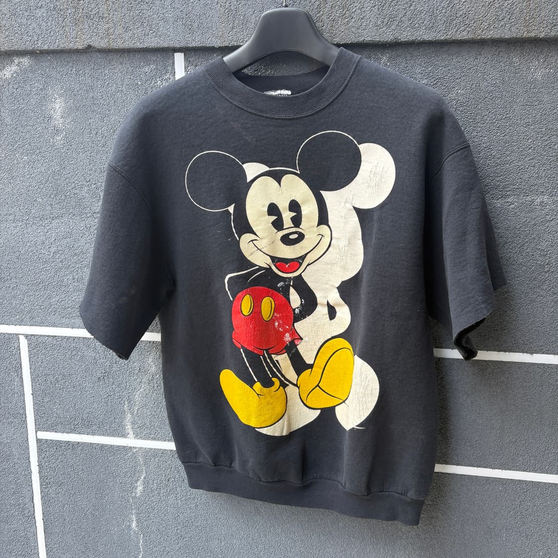 90s 미키마우스 반팔스웻셔츠 상품이미지1