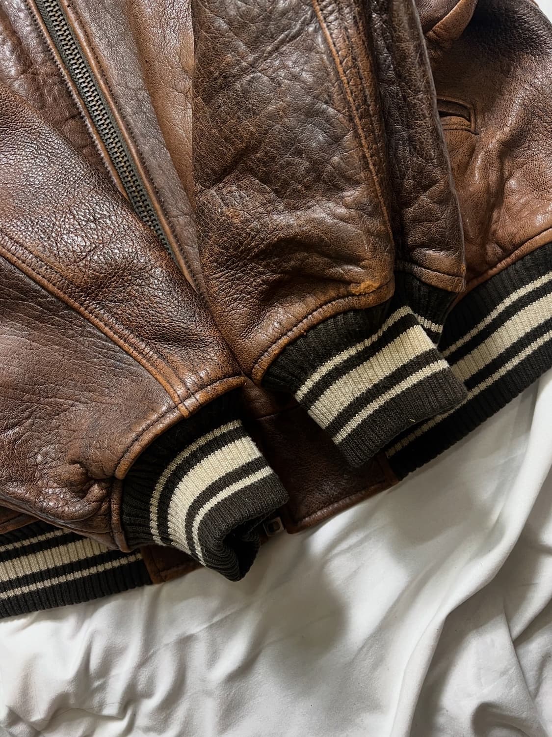 아비렉스 아이콘 가죽자켓 상품이미지9