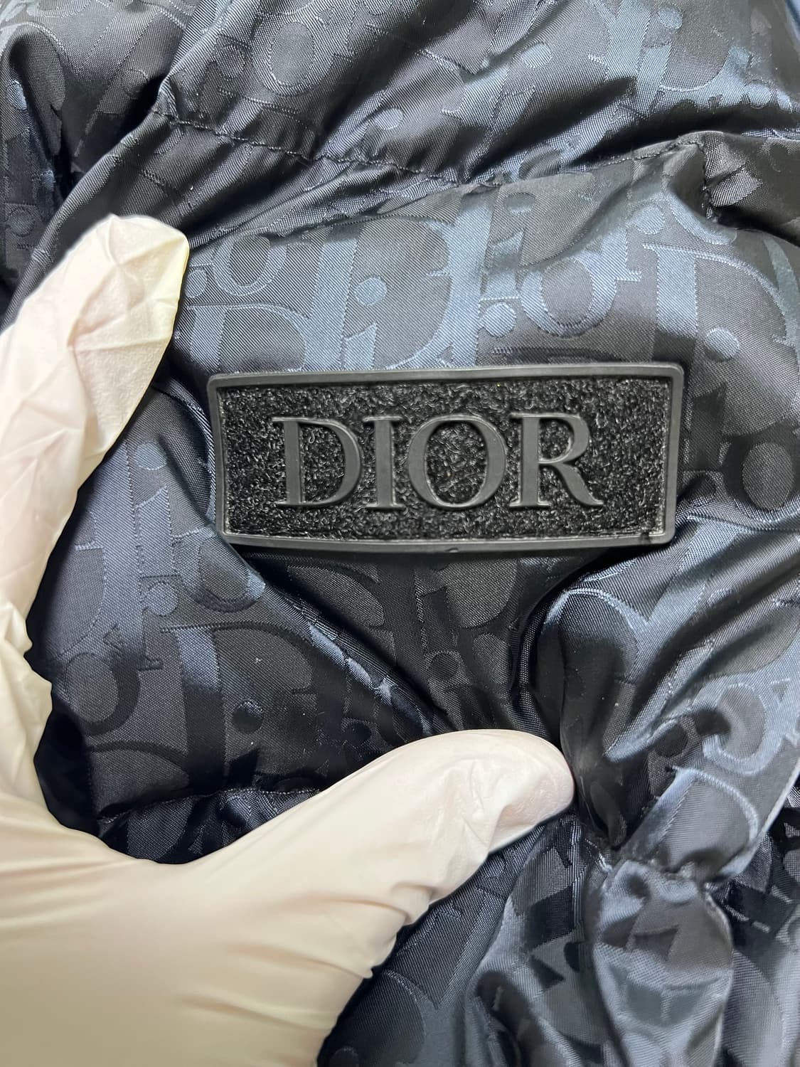 [정품] 110전후 / 디올 오블리크 패딩 네이비 56 상품이미지7