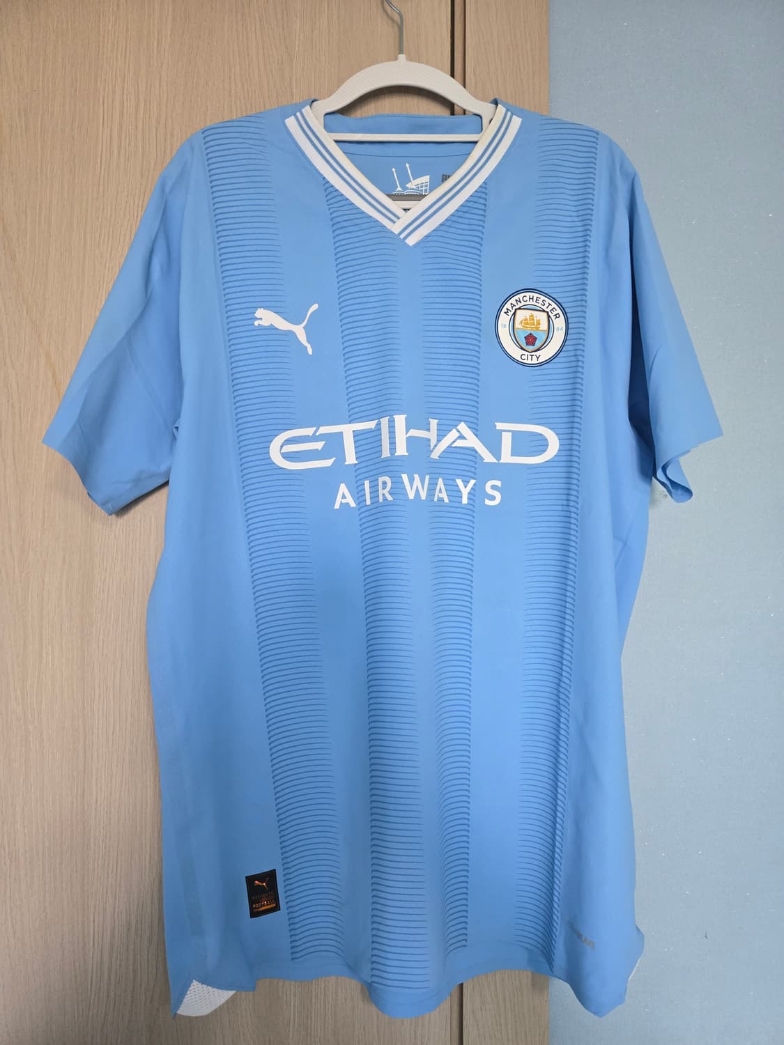 23-24 맨시티 홀란 마킹 유니폼 사이즈L 상품이미지2