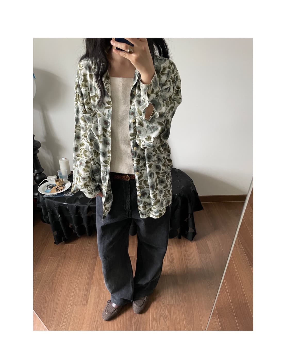 patterned blouse 01 상품이미지2