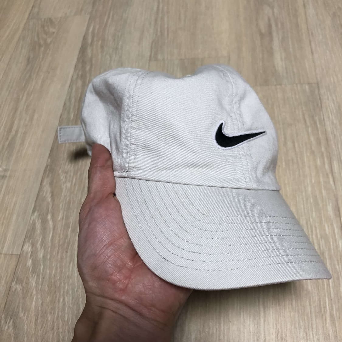 (ONE SIZE) 나이키 NIKE 헤리티지86 빅스우시 아이보리 볼캡 상품이미지10