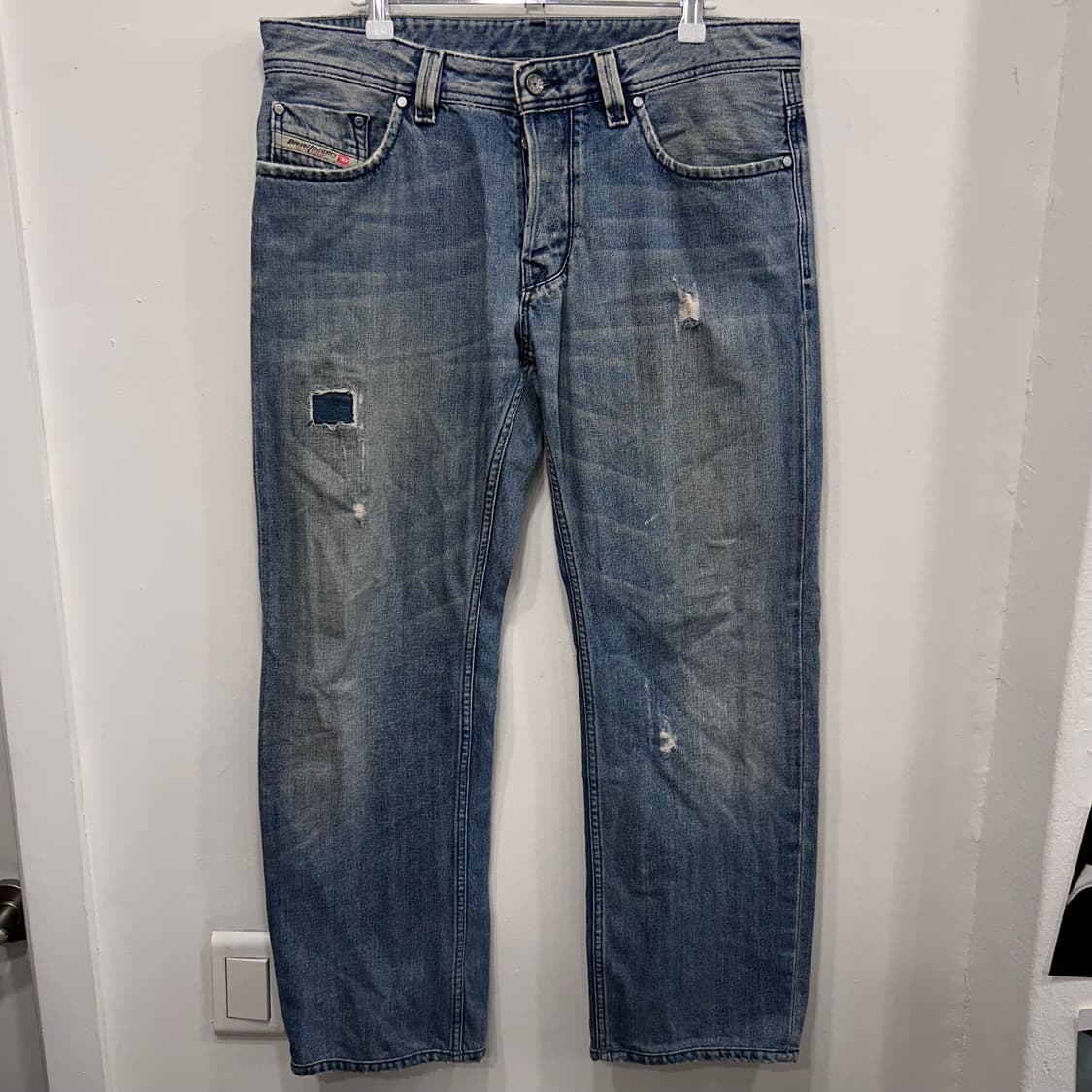 디젤인더스트리 버튼플라이 레귤러핏 데님팬츠 상품이미지2