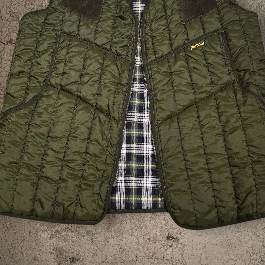Barbour 웨이브 퀼팅 베스트 MADE IN ENGLAND 상품이미지3