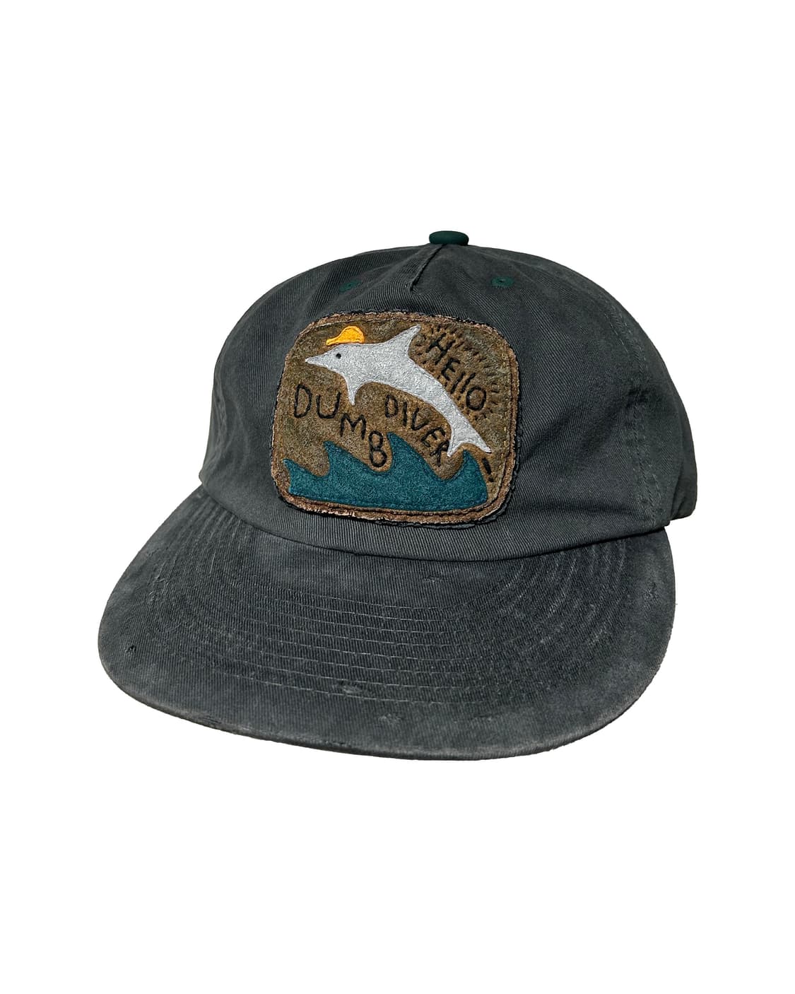 빈티지 5패널 캡 볼캡 모자 핸드메이드 커스텀 제작 상품이미지1