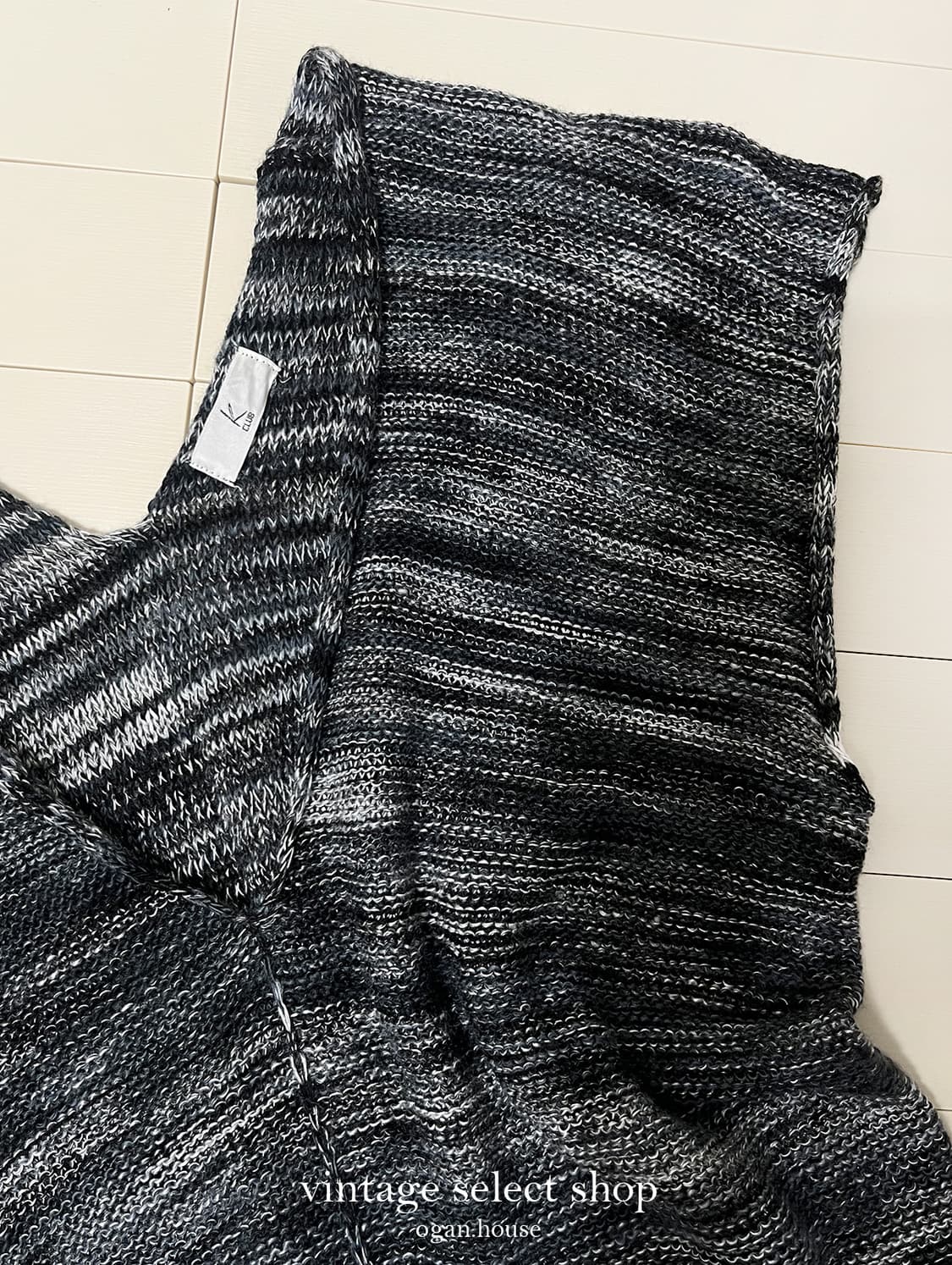 vintage wool v-neck vest top 상품이미지2