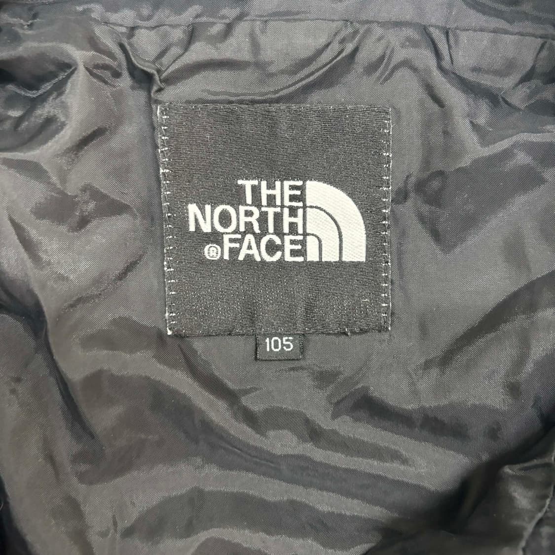 노스페이스 고프코어 블랙 경량 패딩 자켓(105) 상품이미지4