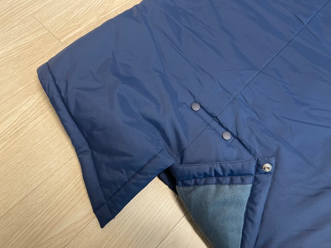 언더아머 UA 롱 코트 벤치 코트 네이비 상품이미지6