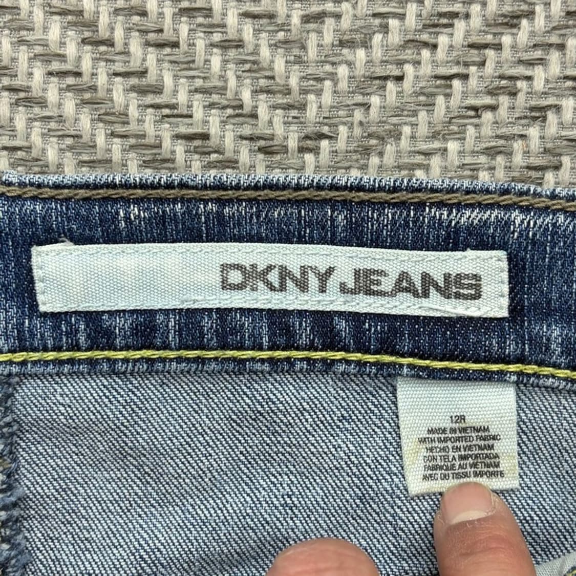 dkny진스 부츠컷 데님 팬츠 v2715 상품이미지5