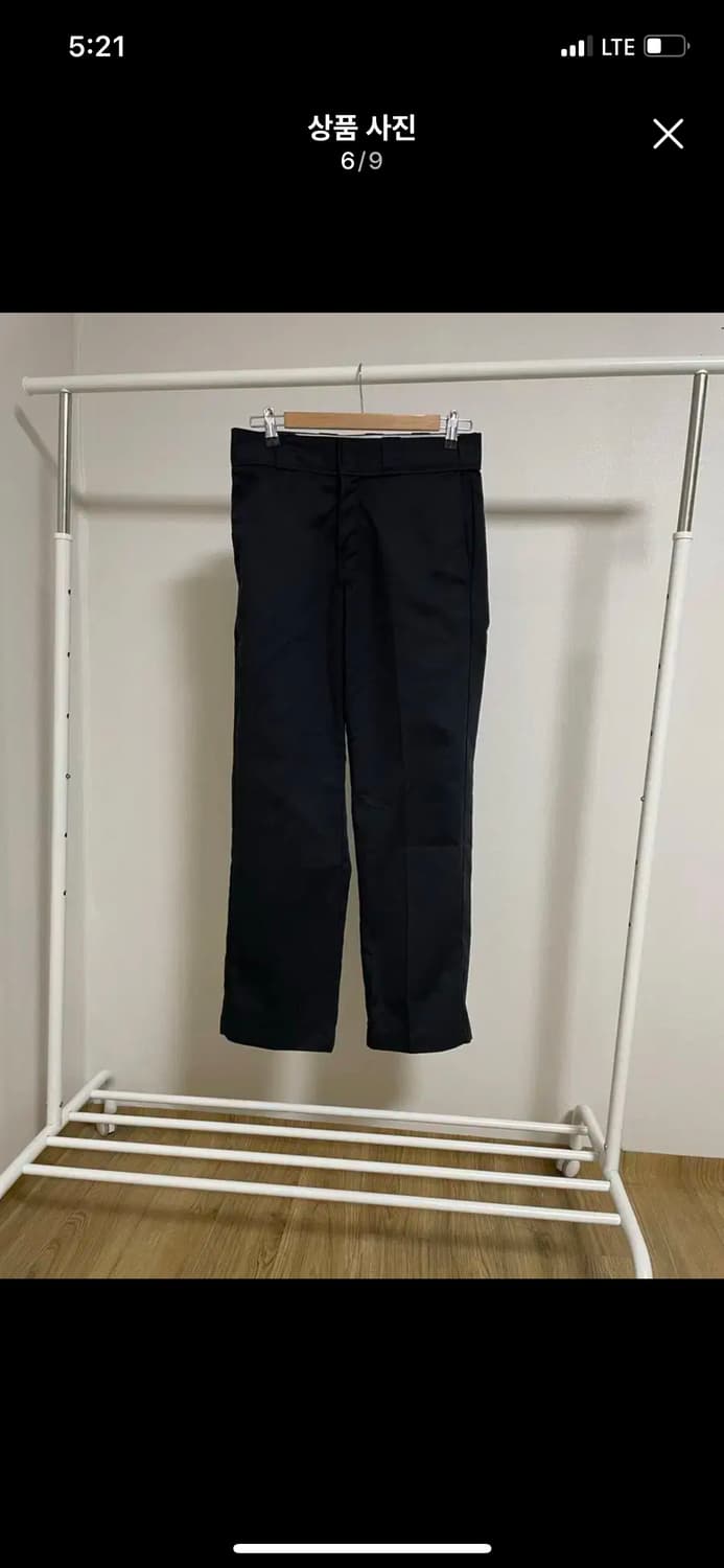 디키즈 874 오리지널핏 로우라이즈 팬츠 블랙 워크웨어 딕키즈 상품이미지6