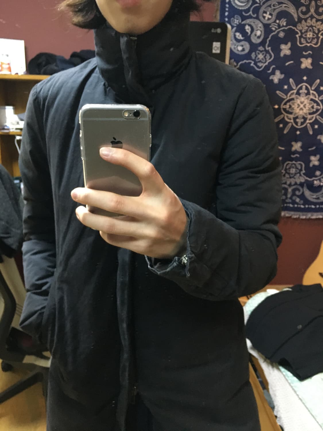 포엠 보헤미안 하이넥 롱패딩 상품이미지8