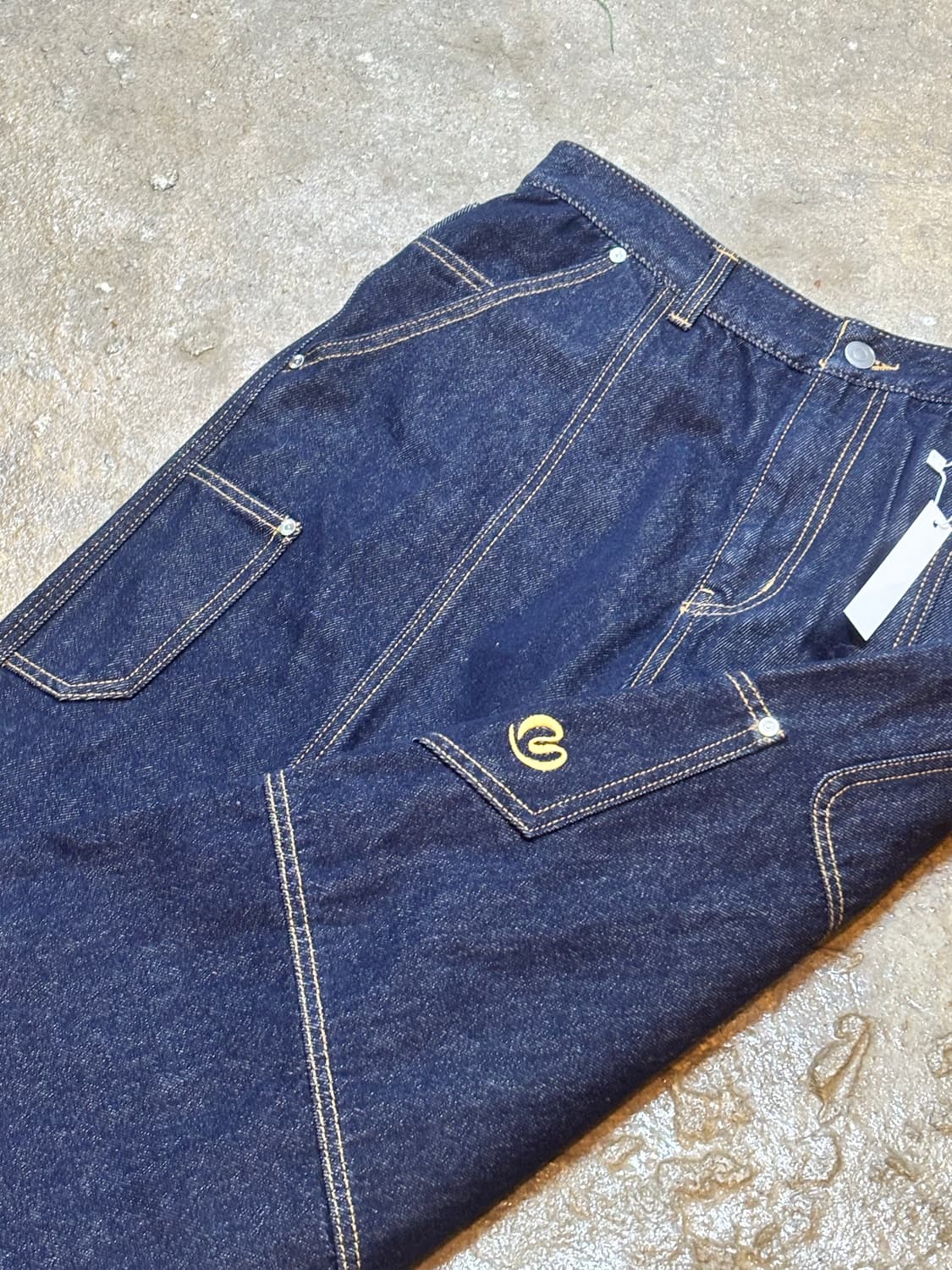 밈더워드로브 더블 레이어드 데님팬츠 /새상품 상품이미지7