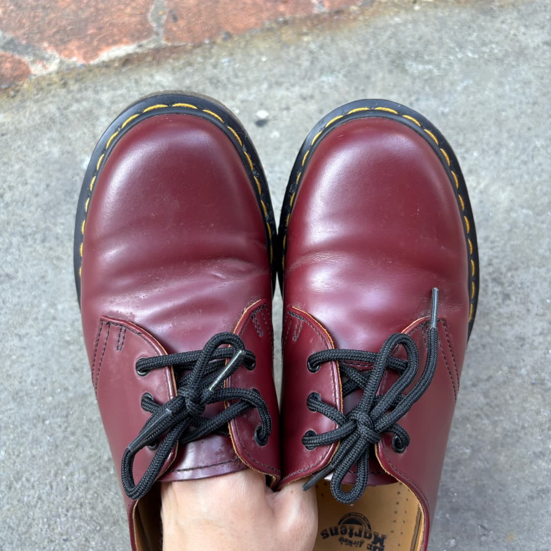 Dr. Martens 닥터마틴 1461 체리레드 로퍼 (240) 상품이미지5