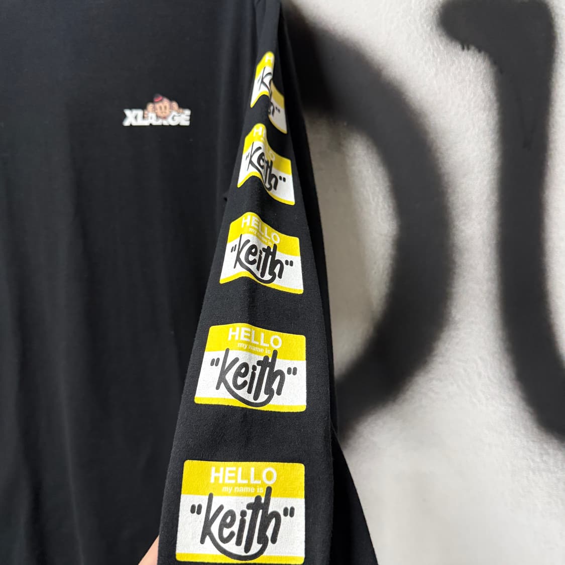 X-Large 엑스라지 멀티 프린팅 롱 슬리브 티셔츠 상품이미지4