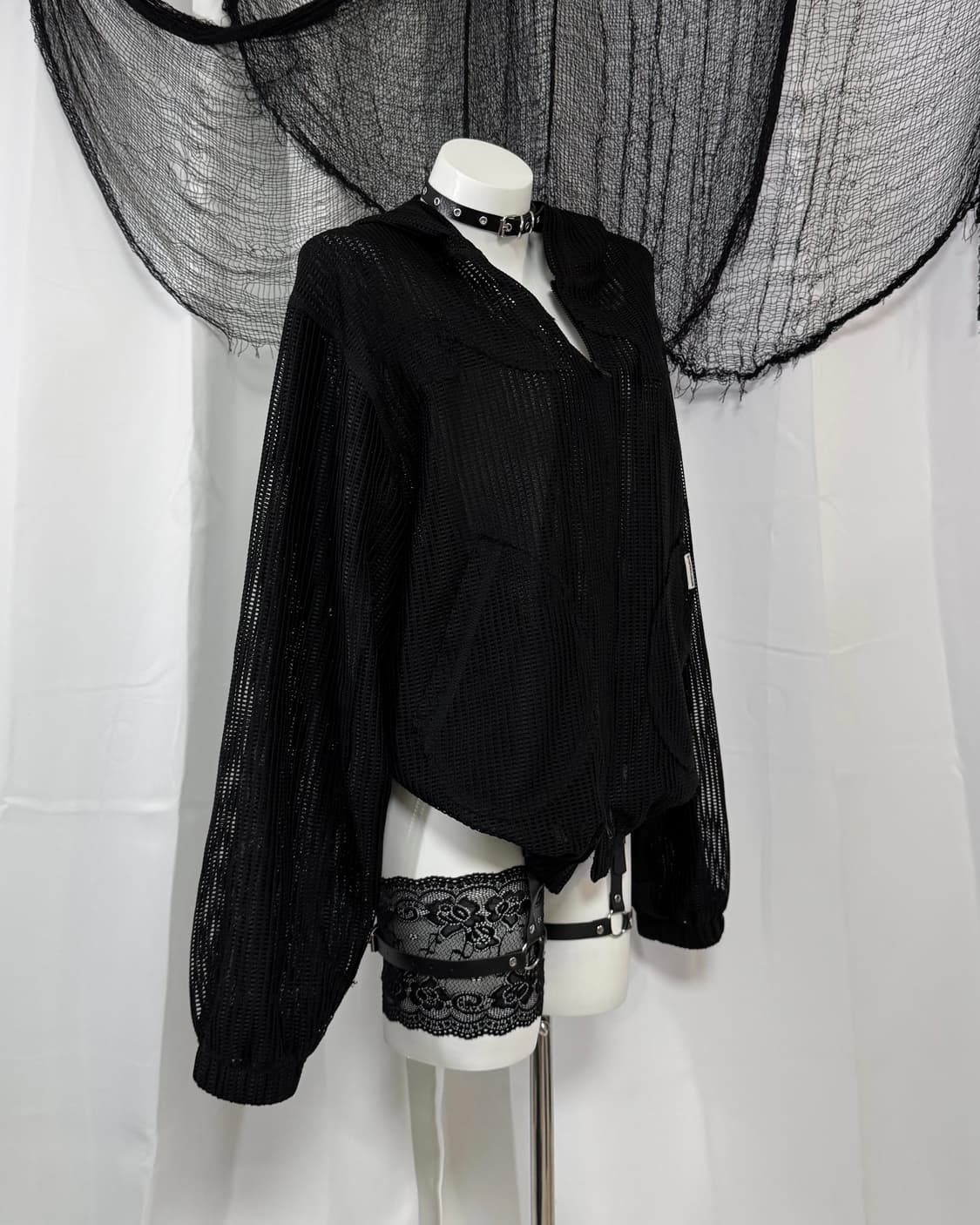 thevinylhouse mash hood zip-up 상품이미지4