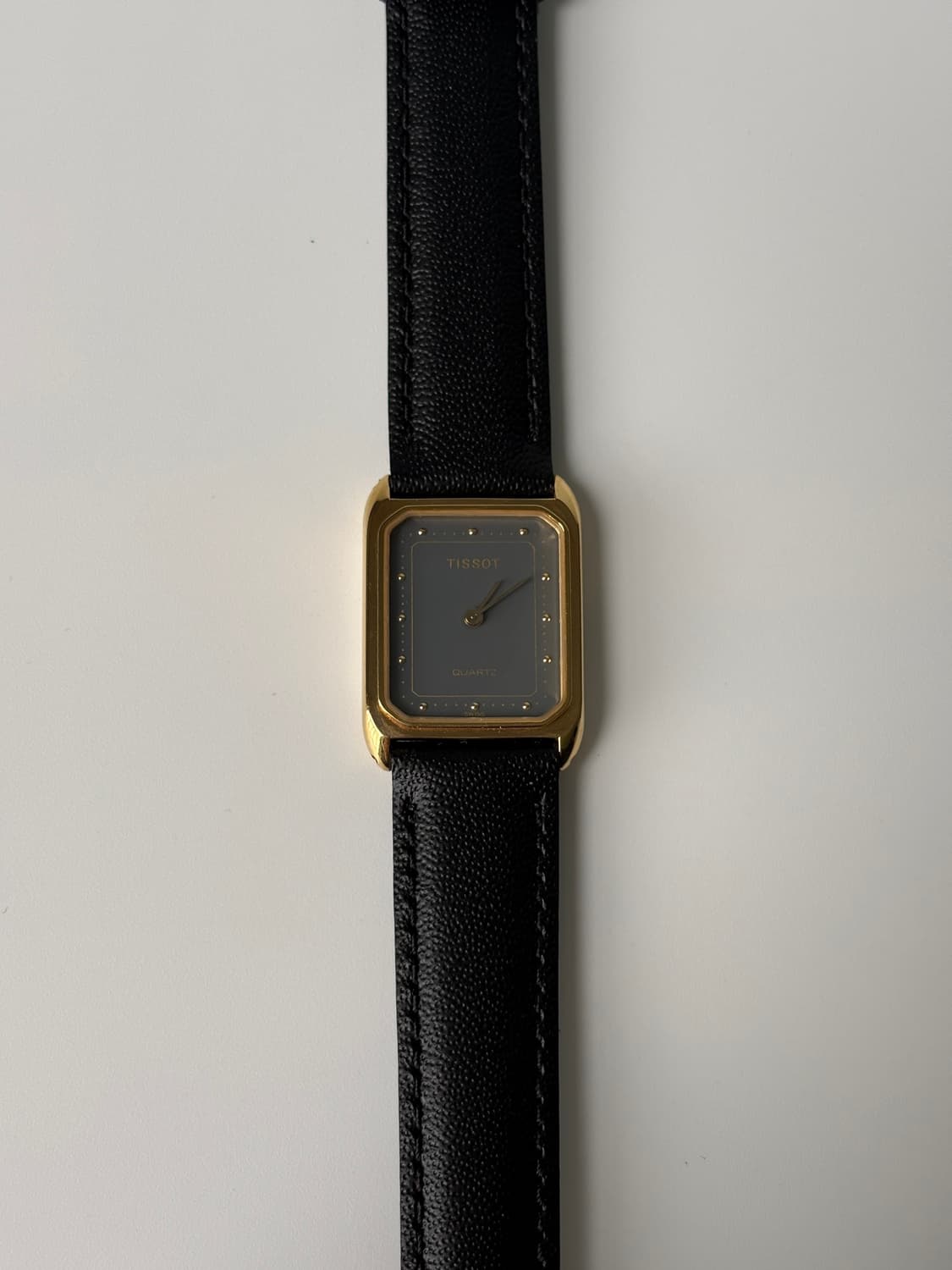 1980s Grey Dial Gold Tank Ladies Quartz 상품이미지3