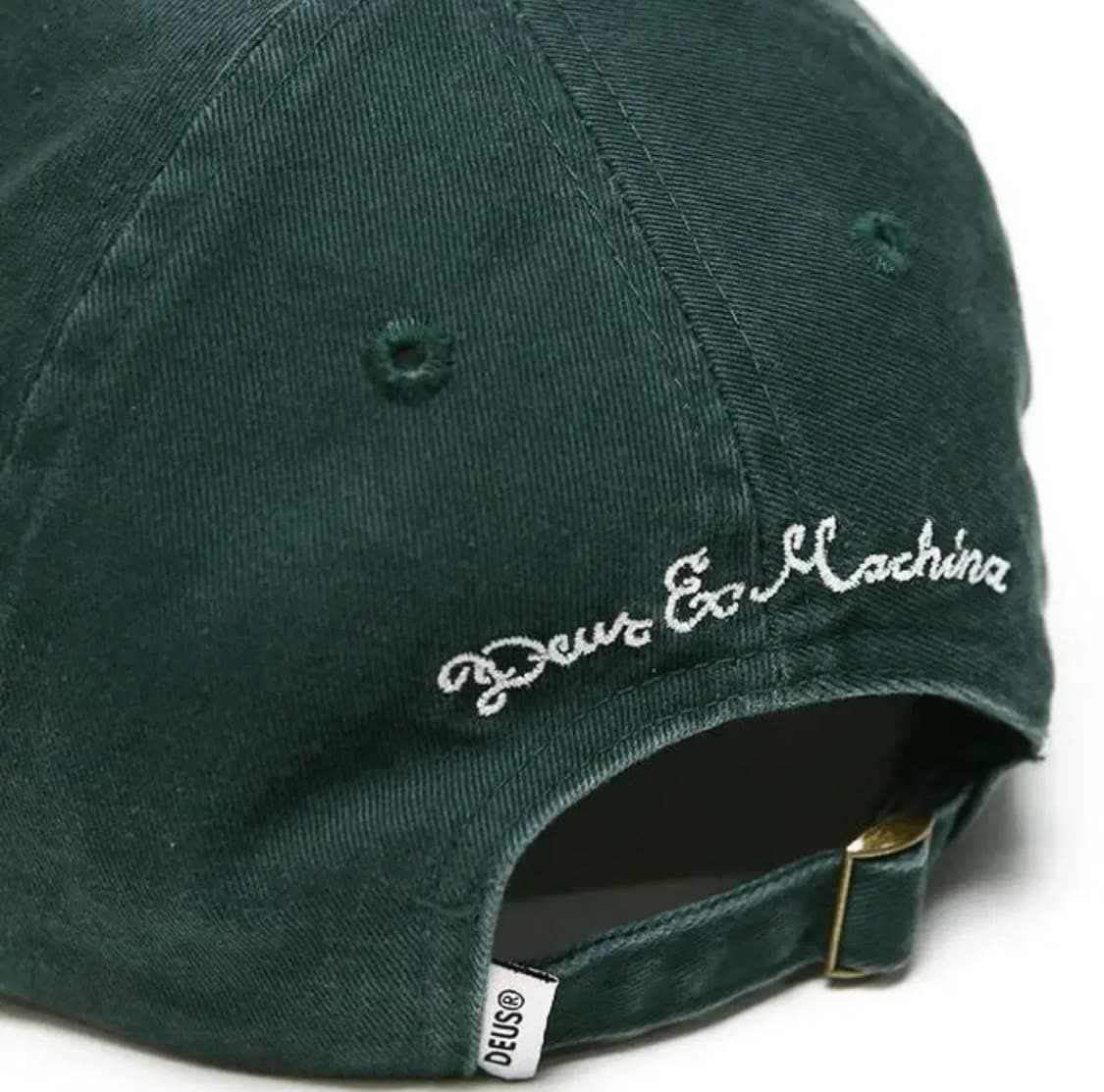 [새상품] 데우스 CLASSIC DAD CAP OLD HOUSE 워크그린 상품이미지4