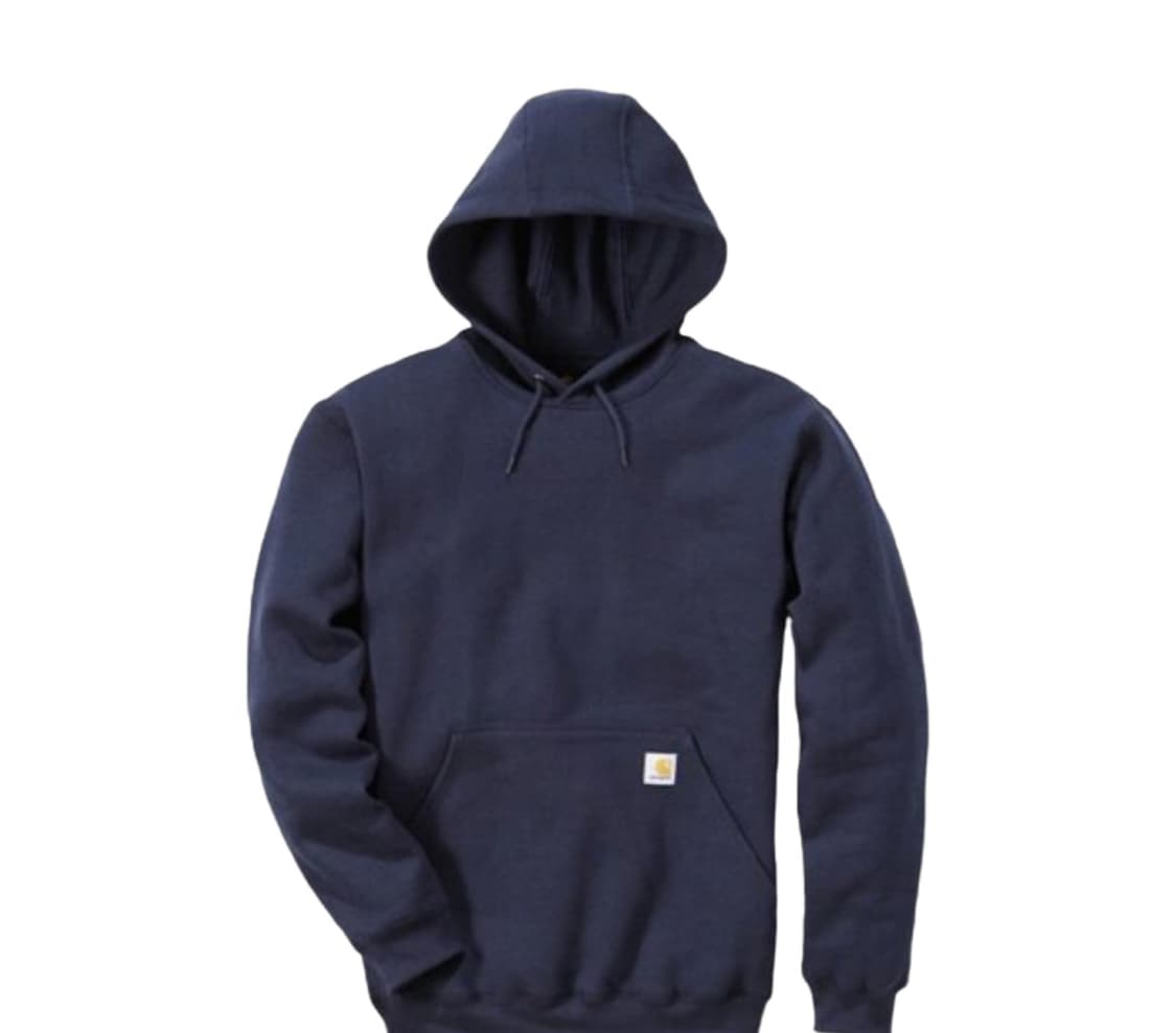 칼하트 루즈핏 미드웨이트 레귤러 후드 뉴 네이비 상품이미지2