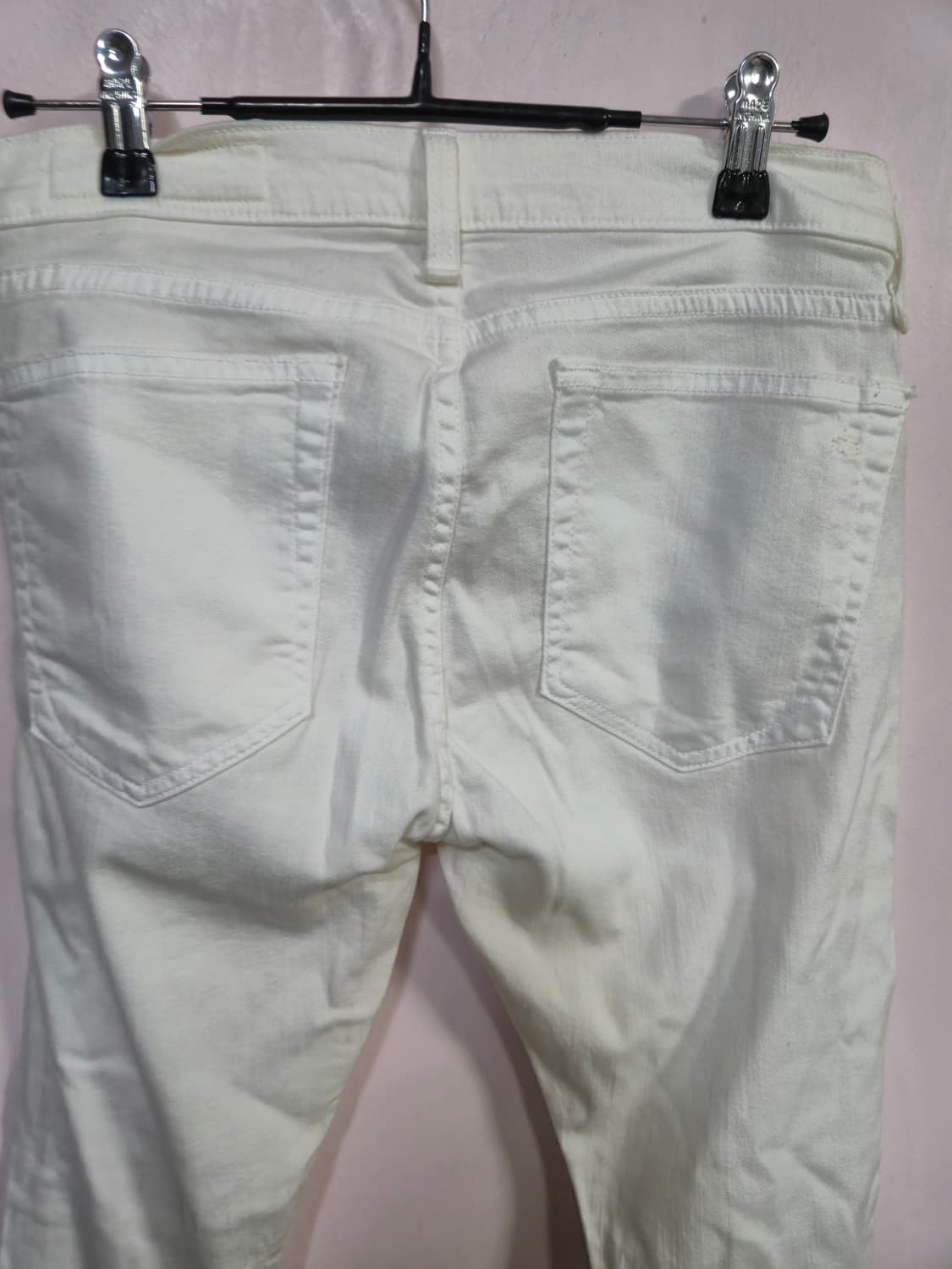 랙앤본 화이트 데미지 청바지 상품이미지8