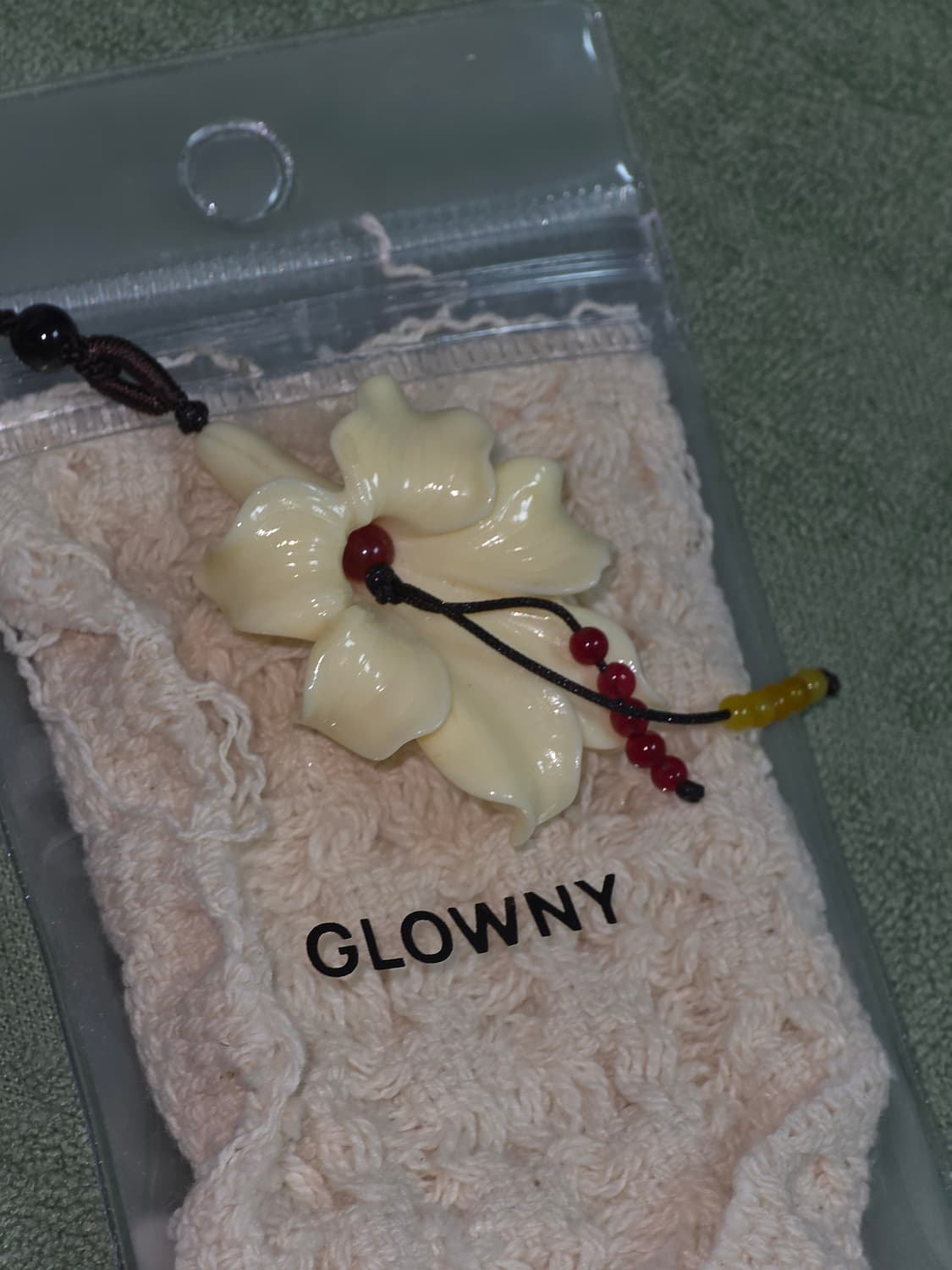 글로니 FLORAL GEM NECKLACE (IVORY) 상품이미지1