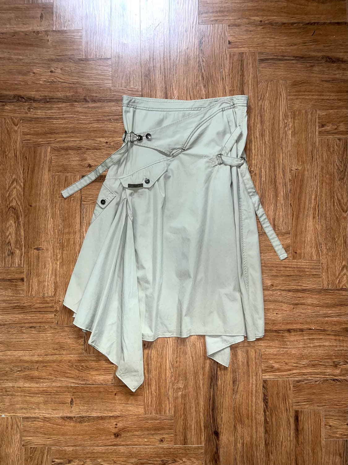 마리떼프랑소와저버 디테일 언발 스커트 상품이미지2