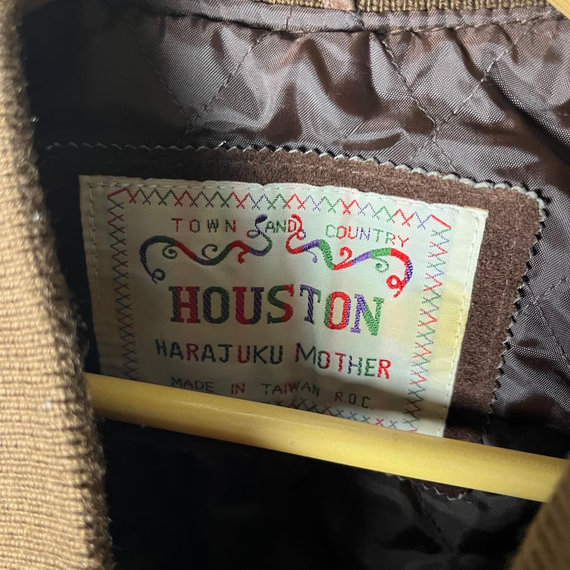 [Houston] 90's 휴스턴 재팬 돈피 스웨이드 봄버자켓 상품이미지4