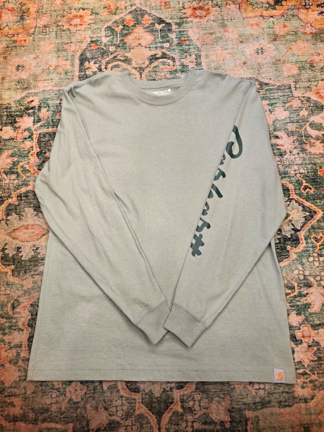 칼하트(Carhartt) 루즈핏 헤비웨이트 롱슬리브 티셔츠 상품이미지2