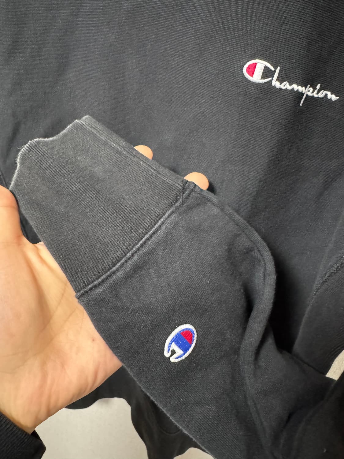 챔피온 레드 리버스위버 맨투맨  상품이미지3