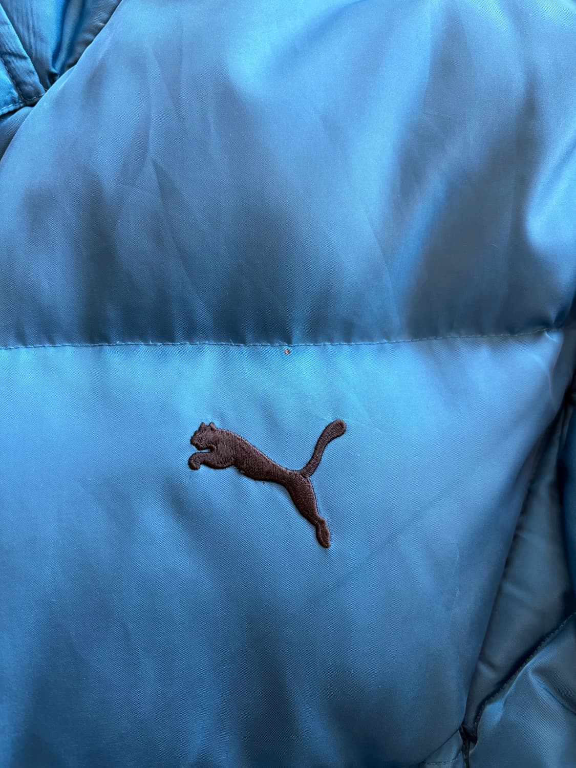 PUMA 다운 오리털 스냅 밴딩 패딩 상품이미지8