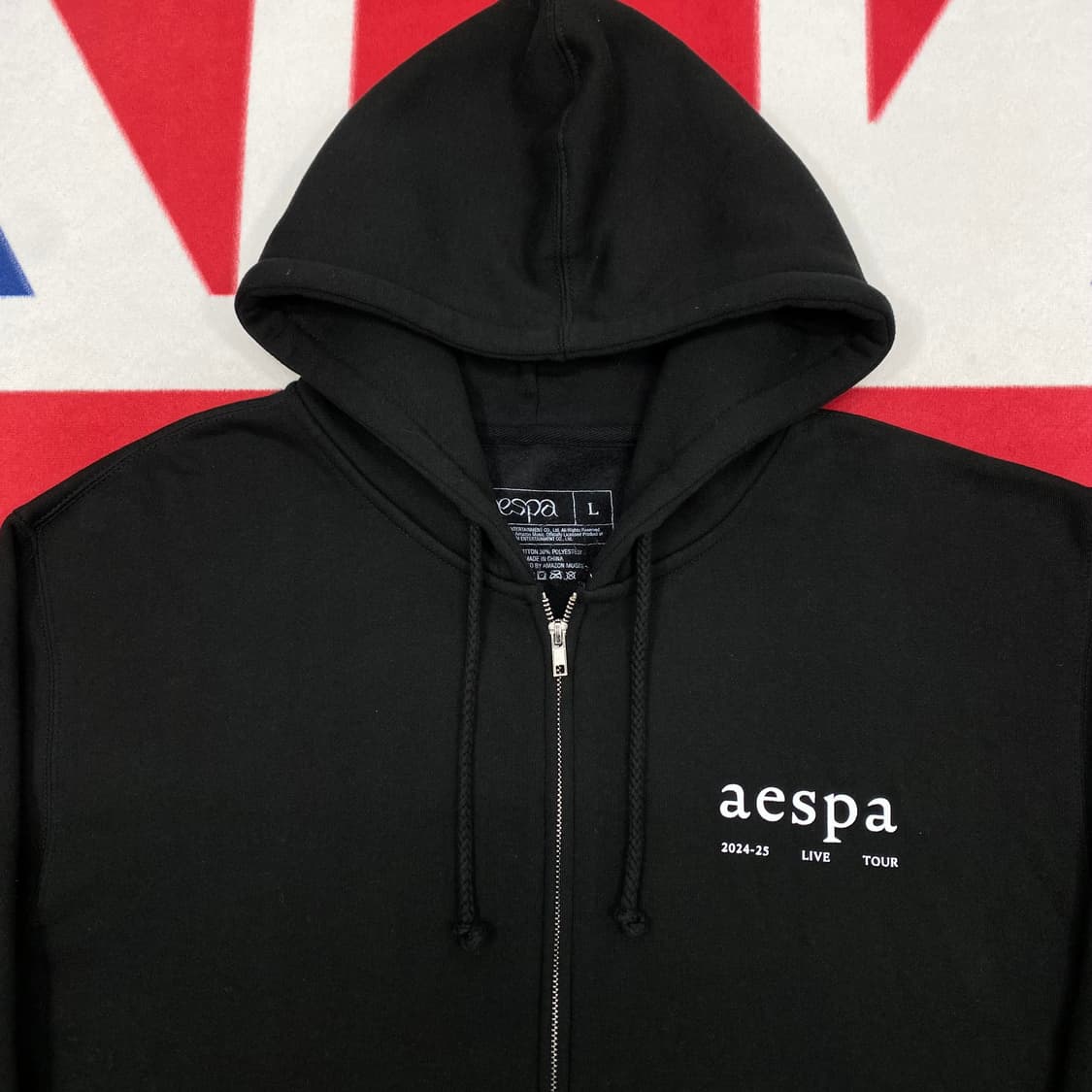에스파 24-25 싱페어 월드투어 후드집업 L 상품이미지3