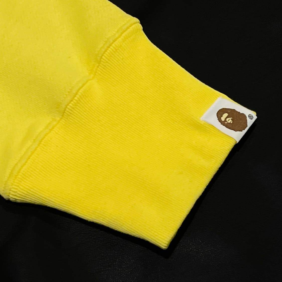 베이프 옐로우 후드집업 상품이미지5