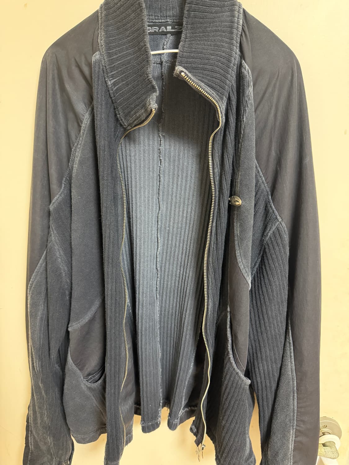 그레일즈 루나 바이커 자켓 블랙 상품이미지2