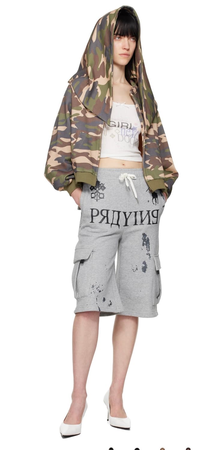 praying ai logo shorts 트레이닝 하프 팬츠 s 상품이미지1