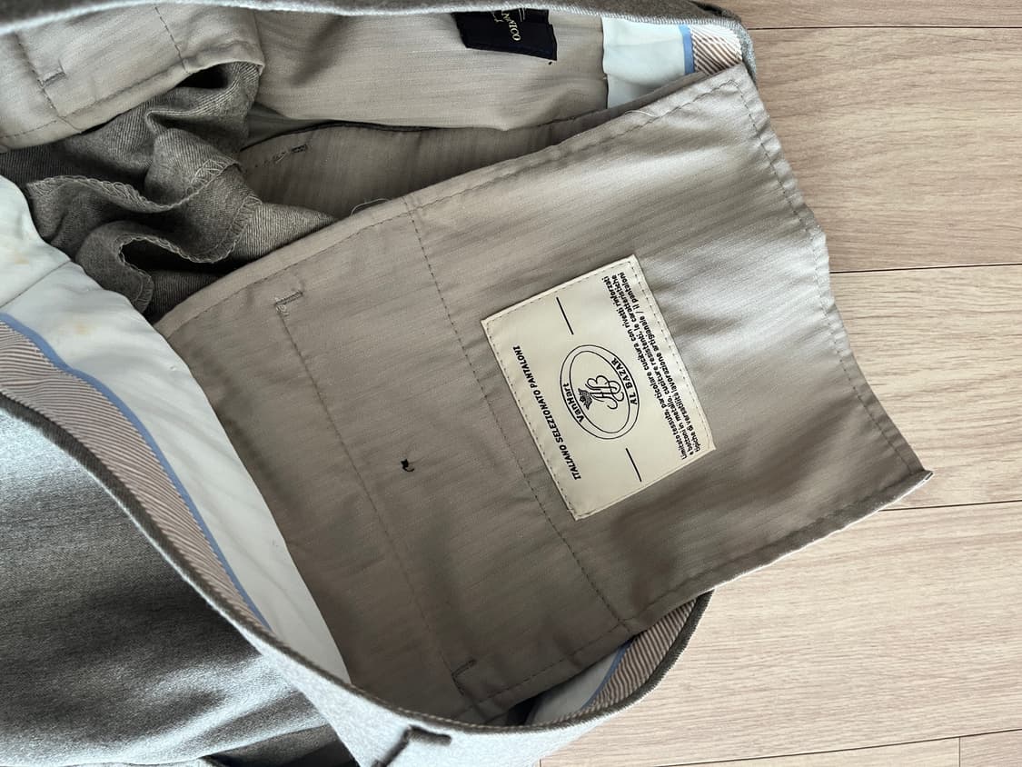 VanHart di Albazar 팬츠 이태리 까노니코 원단 상품이미지6