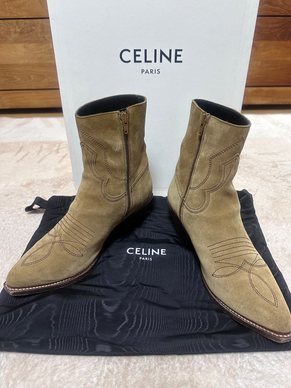 셀린느 웨스턴 부츠 38 상품이미지1