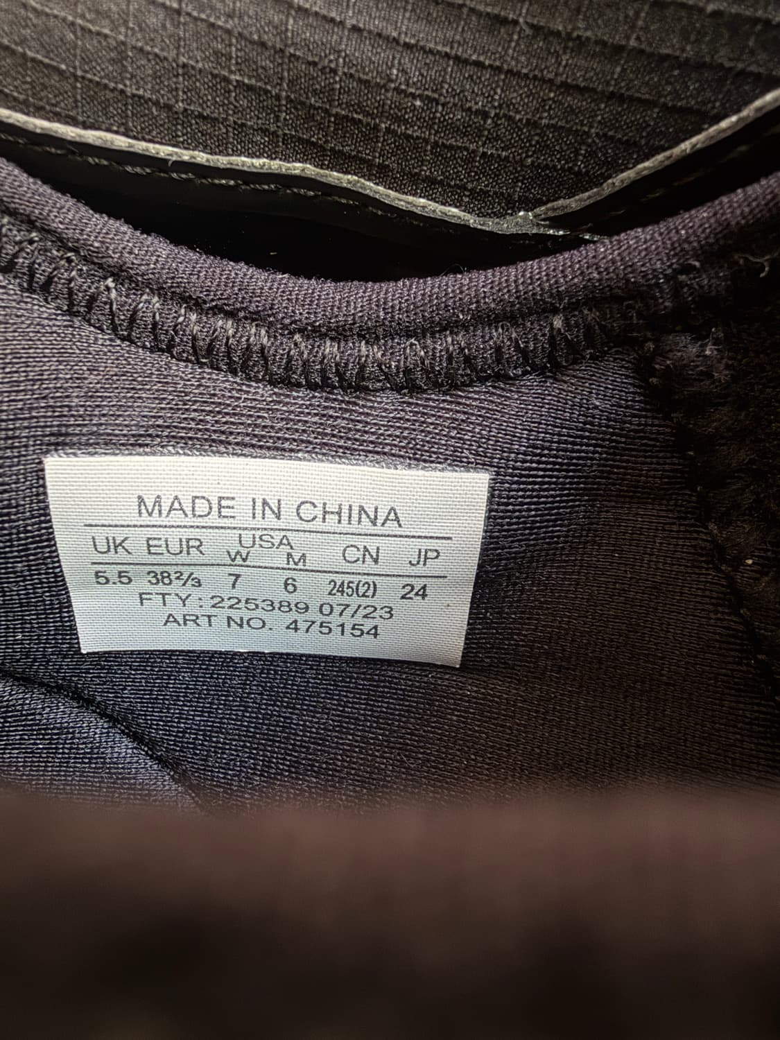 살로몬 x 꼼데가르송 슬립온 플랫폼 블랙  CDG x SALOMON Sl 상품이미지10