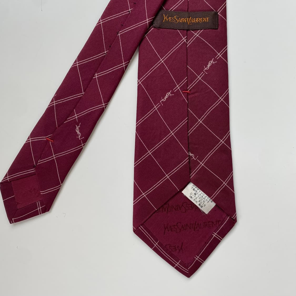 YSL 입생로랑 모노그램 명품 정품 넥타이 상품이미지3