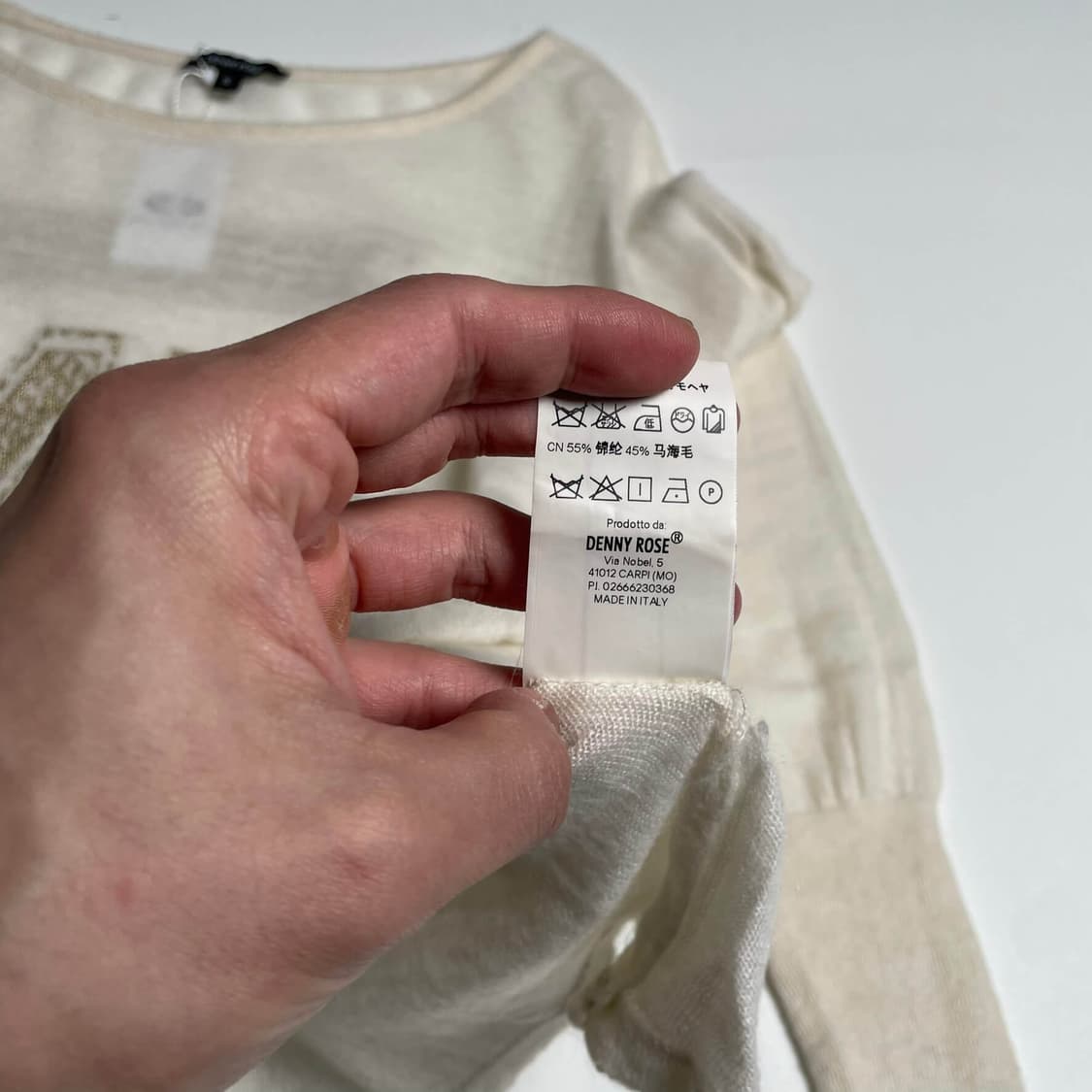 Denny rose 45 모헤어 블렌드 니트 (italy)   상품이미지7