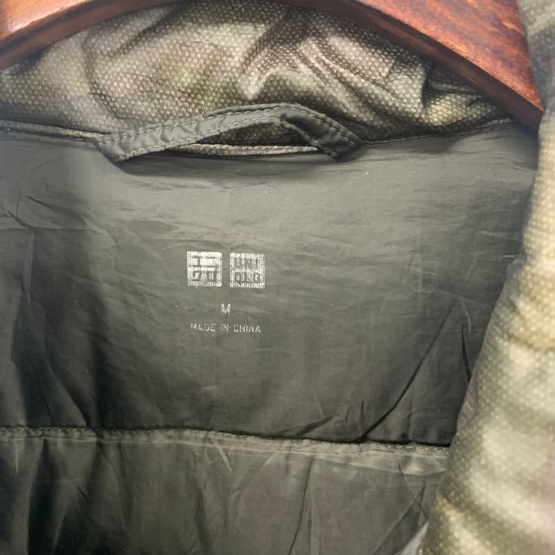 유니클로 카모 다운 경량 패딩 상품이미지4