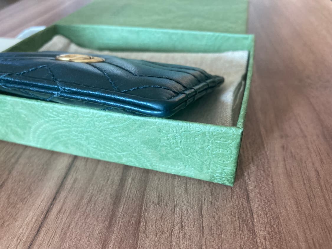 구찌 마몬트 블랙 카드지갑  상품이미지4